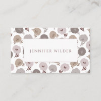 Boho neutrale weiche Farben florale botanische