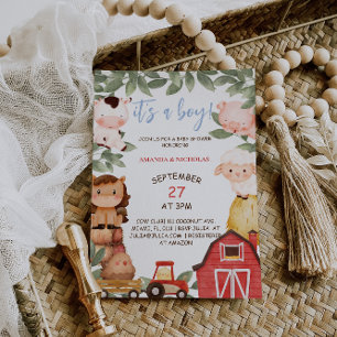 Boho Niedlich Baby Dusche Einladung