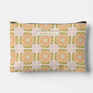 Boho Nouveau Fliese Lavendel Brautjungfer Personal Zubehörtasche