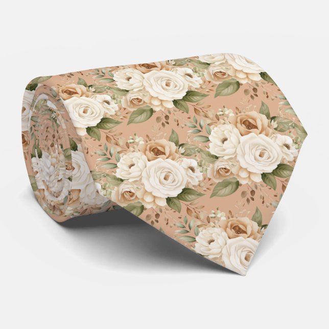 Boho Office Neck Tie | Professional and Classic Krawatte (Gerollt)