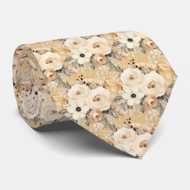 Boho Office Neck Tie | Professional and Classic Krawatte (Gerollt)