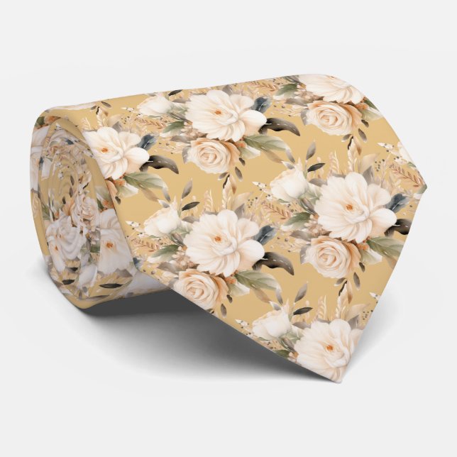 Boho Office Neck Tie | Professional and Classic Krawatte (Gerollt)