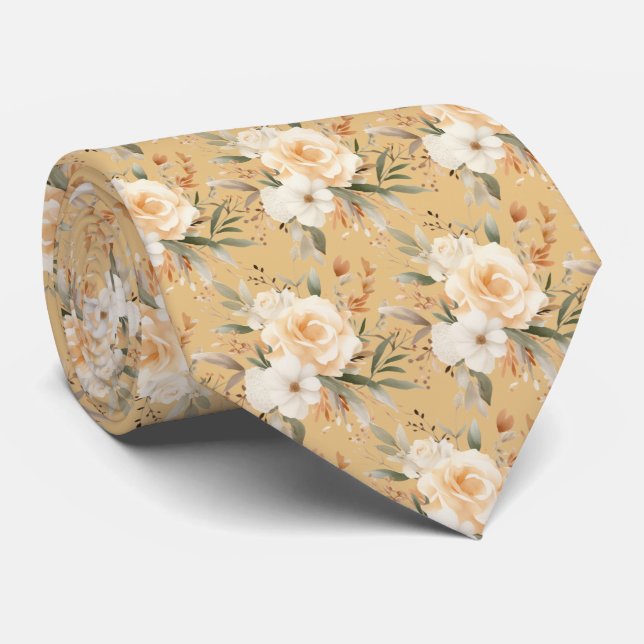 Boho Office Neck Tie | Professional and Classic Krawatte (Gerollt)