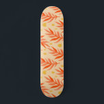 Boho Orange Tropical Blätter Jungle Pflanze Ästhet Skateboard<br><div class="desc">Dieses coole Skateboard mit tropischen Palmen-Blätter würde ein wunderbares Geschenk für jemanden,  der boho ästhetische Lieben!</div>