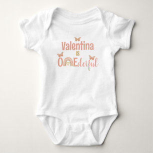 Boho Outfit von Onederful Girl's First Birthday Pa Baby Strampler