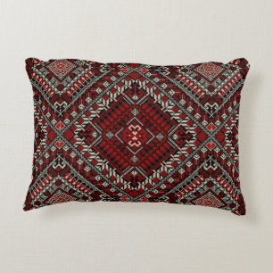 Boho palästinensisches Pillow - Bohemisch Tatreez Dekokissen