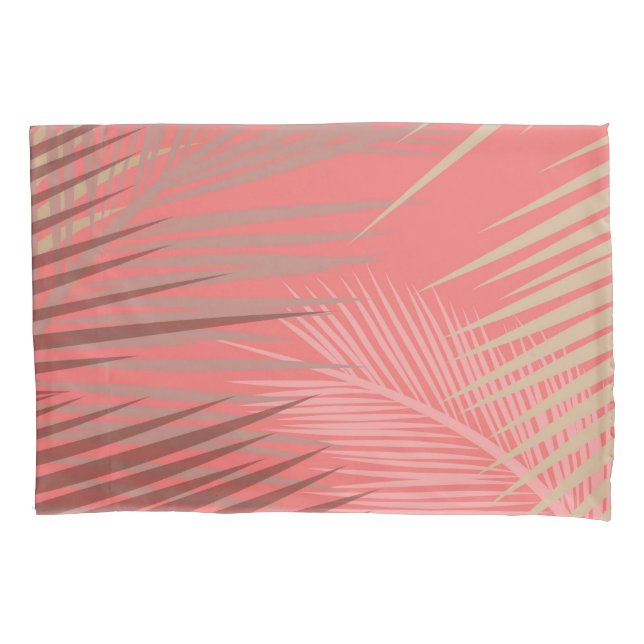 Boho Palm Pattern Kissenbezug (Vorderseite)