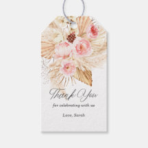 Boho Pampas Grass Aquarell Floral Baby Dusche