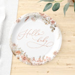 Boho Pampas Grass Hello Baby Dusche Pappteller<br><div class="desc">Treten Sie ein in ein Reich von zeitloser Schönheit und natürlichem Charme mit unseren exquisiten Boho Pampas Grass Hello Baby Shower Paper Tellern, wo die delikate Anziehung von Pampas Grass trifft auf die frei lebendigen Villen von boho Chic. Dieses bezaubernde Design zeigt die elegante Schönheit des Pampasgrases, verwoben mit zarten...</div>