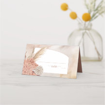 Boho Pampas Grass | Hydrangeas-Stelle mit getrockn