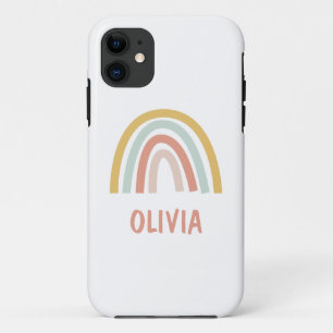 Boho Pastel Rainbow Personalisiert Case-Mate iPhone Hülle