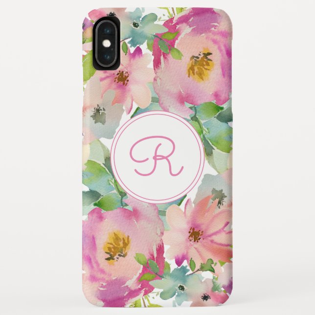Boho Pastel Watercolor Case-Mate iPhone Hülle (Rückseite)