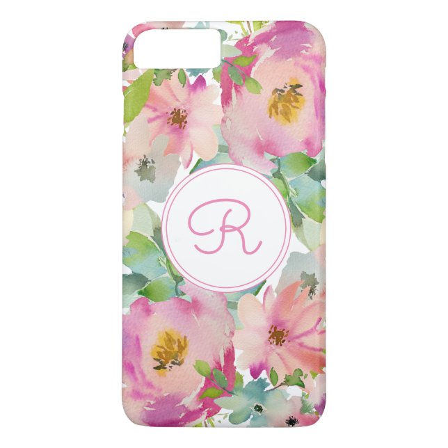 Boho Pastel Watercolor Case-Mate iPhone Hülle (Rückseite)