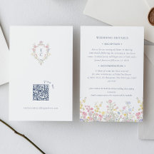 Boho Pastell Blumen Elegante Kalligrafie Hochzeit
