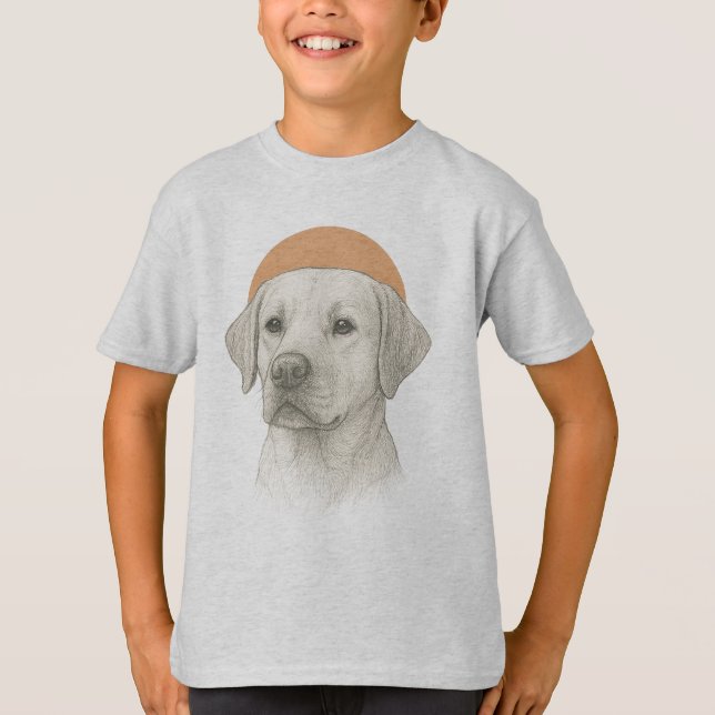 Boho-Pastell-Raster-Kosmetikbeutel T-Shirt (Vorderseite)