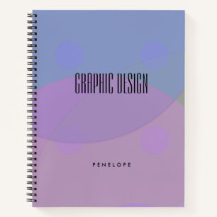 BOHO Pastels Sketchbook Komposition Notizbuch