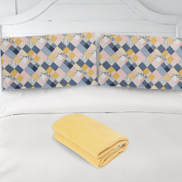 Boho Patchwork Retro Rustic Country Farmhouse Kissenbezug