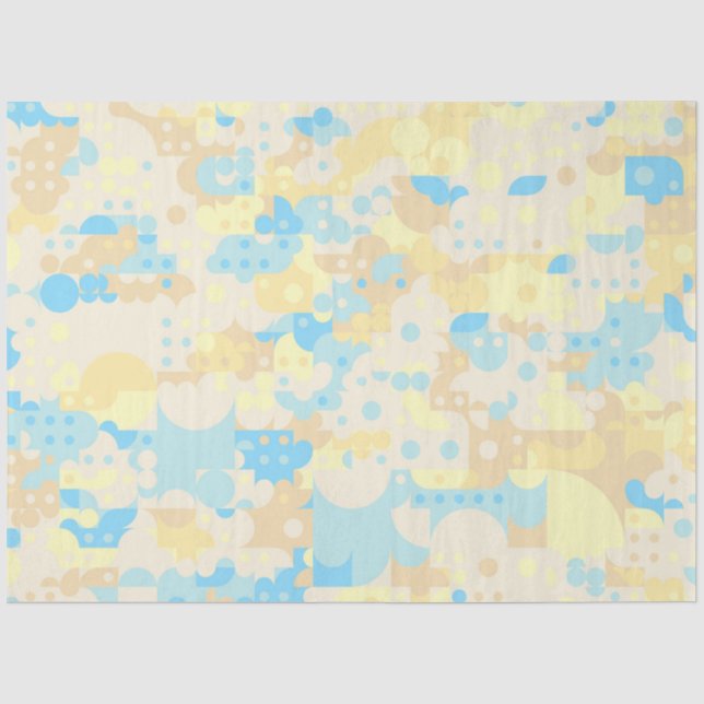Boho Pattern  Seidenpapier (Vorderseite)