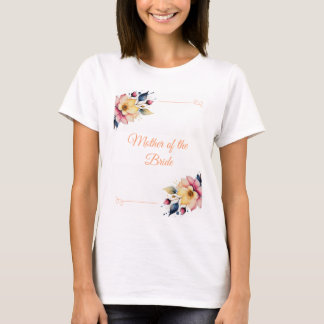 Boho Peachy Floral T-Shirt
