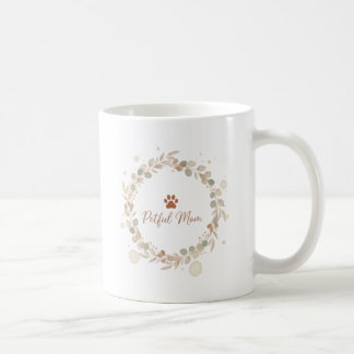 Boho Petful Mom Wreath Mug Kaffeetasse
