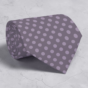 Boho-Pflaume-Mini-Polka-Punkte-Krawatte Krawatte