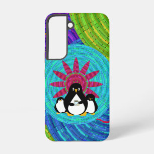 BoHo Pinguine Samsung Galaxy Hülle