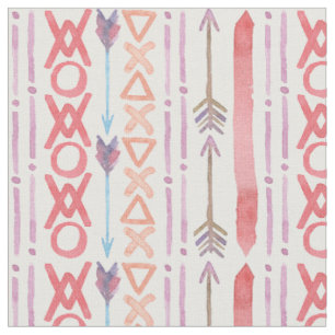 Boho Pink Bold Stoff