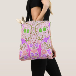 Boho Pink Floral Wilhelm Morris Kunst, Dichtung un