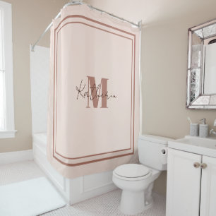 Boho Pink Personal Duschvorhang