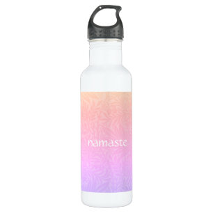 Boho Pink Rainbow Edelstahlflasche