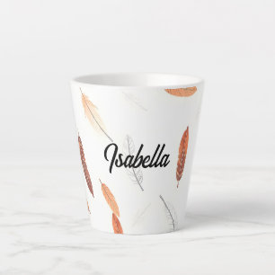 Boho Populäre Federn Luxus-Kollektion Milchtasse