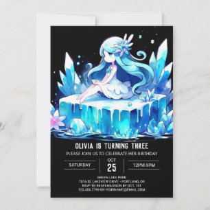 Boho Princess Birthday Einladung