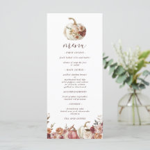 Boho Pumpkin Autumn Bloom Birthday