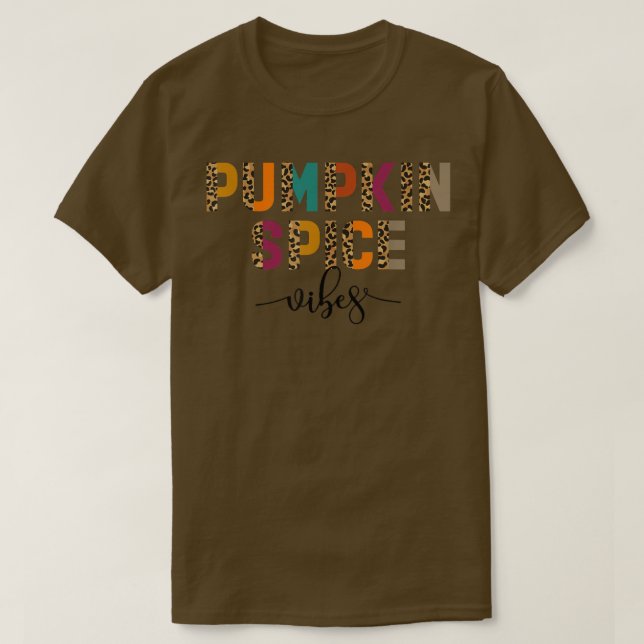 Boho Pumpkin Gewürz Vibes Happy Fall Yall Fall als T-Shirt (Design vorne)
