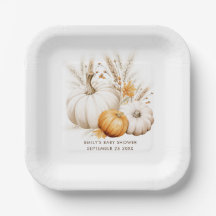 Boho Pumpkins Pampas Grasses Name Datum Kinderdusc