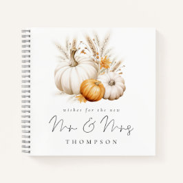 Boho Pumpkins wünscht sich neuen Mr. Guest Book Notizbuch