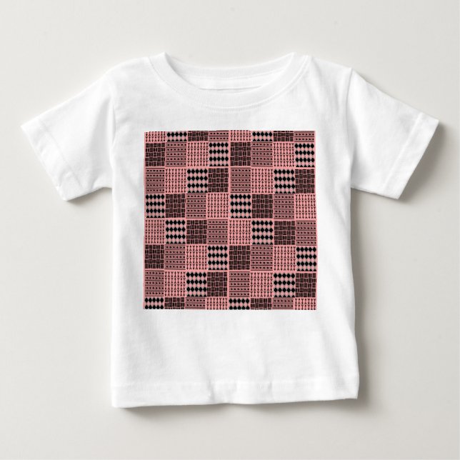 Boho Quilt Baby T-shirt (Vorderseite)