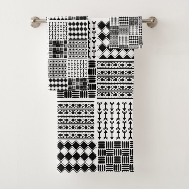 Boho Quilt Badhandtuch Set (Insitu)