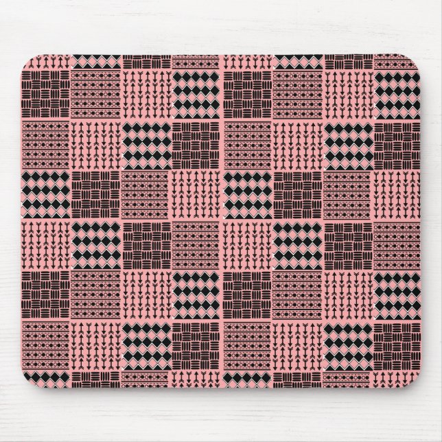 Boho Quilt Mousepad (Vorne)