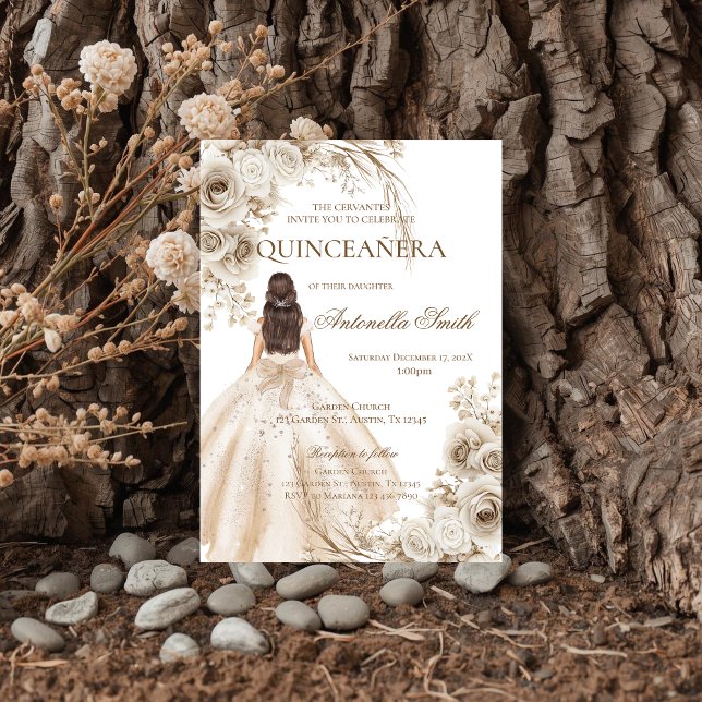 Boho Quinceanera Einladung (Von Creator hochgeladen)