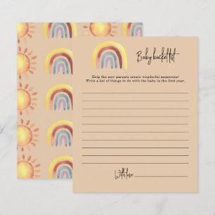 Boho Rainbow Baby-Schaufel