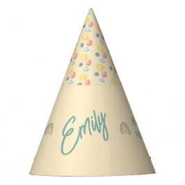 Boho Rainbow Birthday Magic Partyhütchen