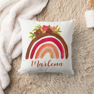 Boho Rainbow Bohemische Naturfarbe Kissen