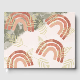 Boho Rainbow Gästebuch