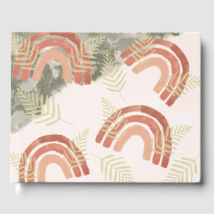 Boho Rainbow Gästebuch