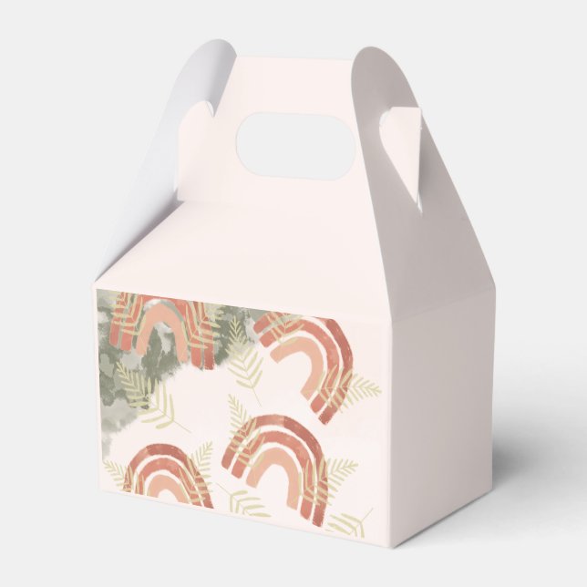 Boho Rainbow Geschenkschachtel (Vorderseite)