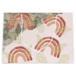 Boho Rainbow Große Geschenktüte