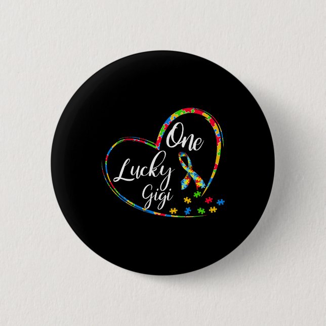 Boho Rainbow Happy Pi Day 3.14 Math Geek 3 Button (Vorderseite)