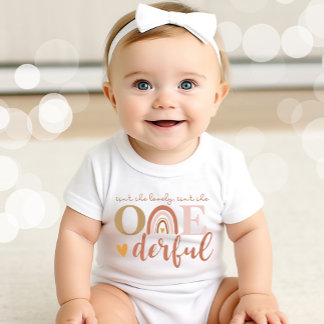 Boho Rainbow ist nicht ihr einsamer Bodysuit Baby Strampler