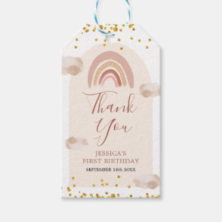 Boho Rainbow ist nicht mehr eine nette Dankeschön Geschenkanhänger